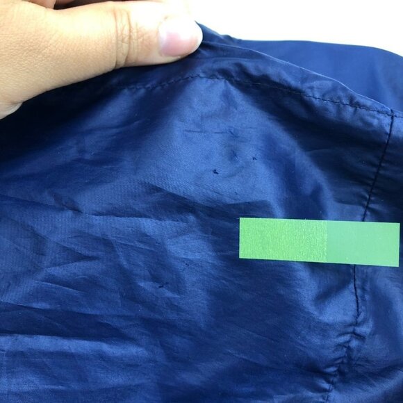 Nike Men's teal The Windrunner lightweight jacket in Squadron Blue / Sail size L - Picture 13 of 16